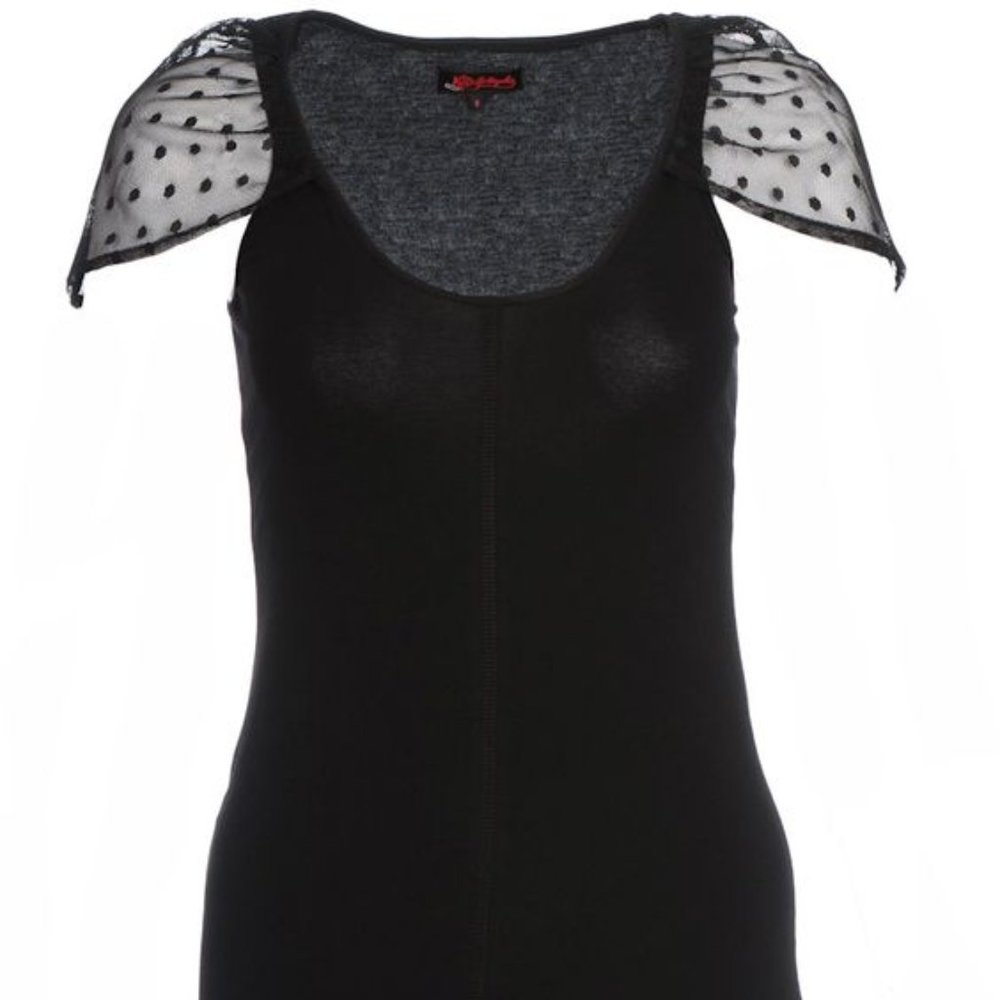 ISO! Kat Von D Los Angeles Lace Shoulder Tank Top